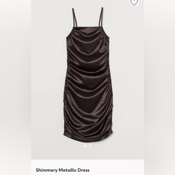H&M Fitted Metallic Dress - Picture 2 of 4